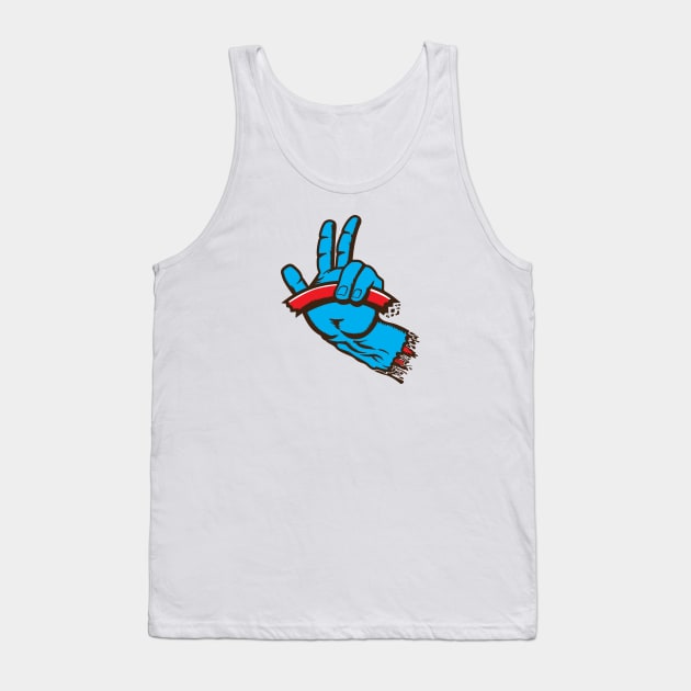 Cruz-In Wave (Blue and Red - Light) Tank Top by jepegdesign